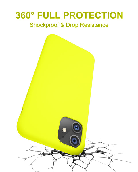 DTTO Compatible with iPhone 11 Case, [Romance Series] Full Covered Silicone Cover [Enhanced Camera and Screen Protection] with Honeycomb Grid Pattern Cushion for iPhone 11 6.1” 2019, Mint Green