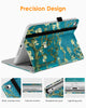 DTTO iPad Mini 4 Case, Premium Leather Folio Stand Cover Case with Multi-Angle Viewing and Auto Wake-Sleep Function, Front Pocket for Apple iPad Mini 4 - Brown