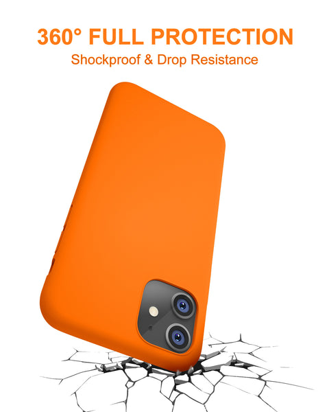 DTTO Compatible with iPhone 11 Case, [Romance Series] Full Covered Silicone Cover [Enhanced Camera and Screen Protection] with Honeycomb Grid Pattern Cushion for iPhone 11 6.1” 2019, Mint Green