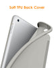 DTTO for iPad Air 1st Edition Case, (NOT for iPad Air 2 and Air 3) Ultra Slim Lightweight Smart Trifold Stand with Flexible Soft TPU Back Cover [Auto Sleep/Wake], Navy Blue