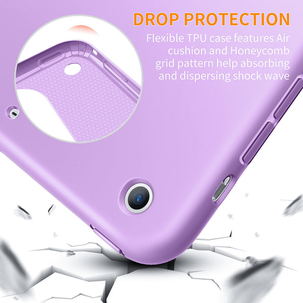 iPad Mini Case for iPad Mini 3/2 / 1, DTTO Ultra Slim Lightweight Smart Case Trifold Cover Stand with Flexible Soft TPU Back Cover for iPad Apple Mini, Mini 2, Mini 3 [Auto Sleep/Wake],NavyBlue