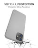 DTTO Compatible with iPhone 11 Case, [Romance Series] Full Covered Silicone Cover [Enhanced Camera and Screen Protection] with Honeycomb Grid Pattern Cushion for iPhone 11 6.1” 2019, Mint Green