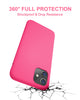 DTTO Compatible with iPhone 11 Case, [Romance Series] Full Covered Silicone Cover [Enhanced Camera and Screen Protection] with Honeycomb Grid Pattern Cushion for iPhone 11 6.1” 2019, Mint Green