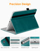DTTO iPad Mini 1 2 3 Case, Premium Leather Folio Stand Cover Case with Multi-Angle Viewing and Auto Wake-Sleep Function, Front Pocket for Apple iPad Mini 1/Mini 2/Mini 3 - Brown