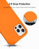 DTTO Compatible with iPhone 12/12 Pro Case,Shockproof Silicone [Romance Series] Cover [Enhanced Camera and Screen Protection] with Honeycomb Grid Cushion for iPhone 12 6.1” 2020,Midnight Green