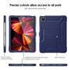 DTTO New iPad Pro 11 inch Case 2022(4th Gen)/2021(3rd Gen), [Screen Protector] Dual Layer Full Body Protection Cover with Pencil Holder, Also Fit iPad Pro 11’’ 2020&2018/iPad Air 5/Air 4 - Black
