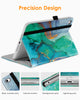 DTTO iPad Mini 4 Case, Premium Leather Folio Stand Cover Case with Multi-Angle Viewing and Auto Wake-Sleep Function, Front Pocket for Apple iPad Mini 4 - Brown