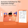 VIKESI iPad Pro 12.9 Smooth Matte Case with Pencil Holder and Camera Protector for iPad Pro 12.9 inch 6th / 5th / 4th / 3rd Generation Released in 2022/2021 / 2020/2018 - Light Blue