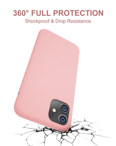 DTTO Compatible with iPhone 11 Case, [Romance Series] Full Covered Silicone Cover [Enhanced Camera and Screen Protection] with Honeycomb Grid Pattern Cushion for iPhone 11 6.1” 2019, Mint Green