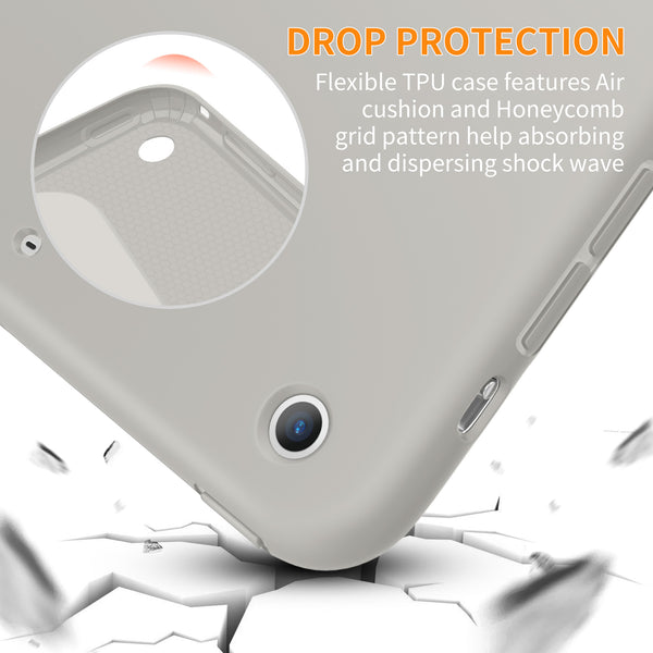 iPad Mini Case for iPad Mini 3/2 / 1, DTTO Ultra Slim Lightweight Smart Case Trifold Cover Stand with Flexible Soft TPU Back Cover for iPad Apple Mini, Mini 2, Mini 3 [Auto Sleep/Wake],NavyBlue