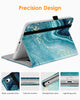 DTTO iPad Mini 4 Case, Premium Leather Folio Stand Cover Case with Multi-Angle Viewing and Auto Wake-Sleep Function, Front Pocket for Apple iPad Mini 4 - Brown