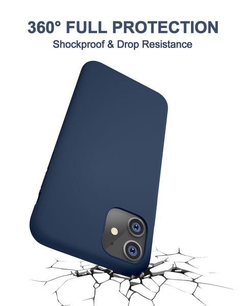 DTTO Compatible with iPhone 11 Case, [Romance Series] Full Covered Silicone Cover [Enhanced Camera and Screen Protection] with Honeycomb Grid Pattern Cushion for iPhone 11 6.1” 2019, Mint Green