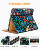 DTTO iPad Pro 12.9 6th / 5th / 4th / 3rd Generation Case 2022/2021/2020/2018, Premium Leather Folio Stand Cover with Built-in Apple Pencil Holder -Auto Wake/Sleep and Multi Viewing Angles,Brown