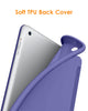 DTTO for iPad Air 1st Edition Case, (NOT for iPad Air 2 and Air 3) Ultra Slim Lightweight Smart Trifold Stand with Flexible Soft TPU Back Cover [Auto Sleep/Wake], Navy Blue
