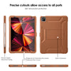 DTTO New iPad Pro 11 inch Case 2022(4th Gen)/2021(3rd Gen), [Screen Protector] Dual Layer Full Body Protection Cover with Pencil Holder, Also Fit iPad Pro 11’’ 2020&2018/iPad Air 5/Air 4 - Black