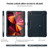 DTTO New iPad Pro 11 inch Case 2022(4th Gen)/2021(3rd Gen), [Screen Protector] Dual Layer Full Body Protection Cover with Pencil Holder, Also Fit iPad Pro 11’’ 2020&2018/iPad Air 5/Air 4 - Black