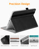 DTTO iPad Mini 1 2 3 Case, Premium Leather Folio Stand Cover Case with Multi-Angle Viewing and Auto Wake-Sleep Function, Front Pocket for Apple iPad Mini 1/Mini 2/Mini 3 - Brown