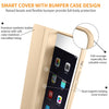 iPad Mini Case for iPad Mini 3/2 / 1, DTTO Ultra Slim Lightweight Smart Case Trifold Cover Stand with Flexible Soft TPU Back Cover for iPad Apple Mini, Mini 2, Mini 3 [Auto Sleep/Wake],NavyBlue