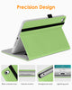 DTTO iPad Mini 4 Case, Premium Leather Folio Stand Cover Case with Multi-Angle Viewing and Auto Wake-Sleep Function, Front Pocket for Apple iPad Mini 4 - Brown