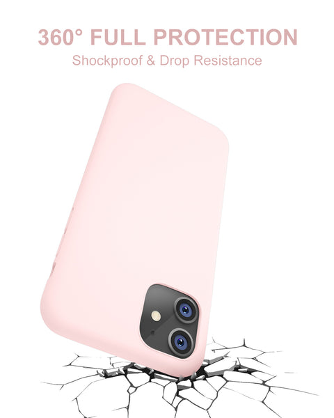 DTTO Compatible with iPhone 11 Case, [Romance Series] Full Covered Silicone Cover [Enhanced Camera and Screen Protection] with Honeycomb Grid Pattern Cushion for iPhone 11 6.1” 2019, Mint Green