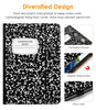 DTTO for Samsung Galaxy Tab A8 10.5 inch Case 2022, Premium Leather Business Folio Stand Cover with Built-in Hand Strap for Samsung Galaxy Tab A8 10.5’’ 2022 Model [SM-X200/X205/X207], Black
