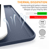 DTTO Case for iPad Mini 4,(Not Compatible with Mini 5th Generation 2019) Ultra Slim Lightweight Smart Case Trifold Stand with Flexible Soft TPU Back Cover for iPad mini4[Auto Sleep/Wake],Navy Blue