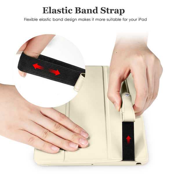 DTTO Pencil Case for Apple Pencil 1st/2nd Generation, PU Leather Pencil Sleeve Pouch with Detachable Elastic Band for iPad 9.7"/ 10.2"/ 10.5"/ 10.9"/ 11"/ 12.9" Case, Mint Green