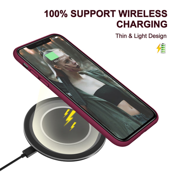 DTTO Compatible with iPhone 11 Case, [Romance Series] Full Covered Silicone Cover [Enhanced Camera and Screen Protection] with Honeycomb Grid Pattern Cushion for iPhone 11 6.1” 2019, Mint Green