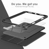 DTTOCASE iPad 10th Generation Case 2022, iPad 10.9 Inch Case with Clear Transparent Back and TPU Shockproof Frame Cover [Built-in Pencil Holder, Support Auto Sleep/Wake] -Watermelon