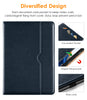 DTTO for Samsung Galaxy Tab A8 10.5 inch Case 2022, Premium Leather Business Folio Stand Cover with Built-in Hand Strap for Samsung Galaxy Tab A8 10.5’’ 2022 Model [SM-X200/X205/X207], Black