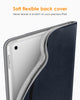 DTTO iPad Mini 4 Case, Premium Leather Folio Stand Cover Case with Multi-Angle Viewing and Auto Wake-Sleep Function, Front Pocket for Apple iPad Mini 4 - Brown