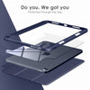 DTTOCASE iPad 10th Generation Case 2022, iPad 10.9 Inch Case with Clear Transparent Back and TPU Shockproof Frame Cover [Built-in Pencil Holder, Support Auto Sleep/Wake] -Watermelon