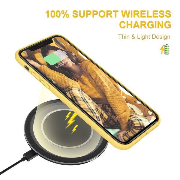 DTTO Compatible with iPhone 11 Case, [Romance Series] Full Covered Silicone Cover [Enhanced Camera and Screen Protection] with Honeycomb Grid Pattern Cushion for iPhone 11 6.1” 2019, Mint Green