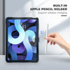 DTTO Case for iPad Air 5th / 4th Generation Case 10.9 Inch 2022/2020 with Pencil Holder, [Screen Protector] Shockproof Full Body Protective Cover, Also Fit iPad Pro 11 2021/2020/2018 - Black