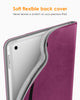 DTTO iPad Mini 4 Case, Premium Leather Folio Stand Cover Case with Multi-Angle Viewing and Auto Wake-Sleep Function, Front Pocket for Apple iPad Mini 4 - Brown