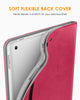 DTTO for iPad 9.7 Inch 5th/6th Generation 2018/2017 Case with Apple Pencil Holder, Premium Leather Folio Stand Cover Case for Apple iPad 9.7 inch, Also Fit iPad Pro 9.7/Air 2/Air - Black