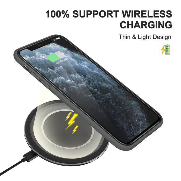 DTTO Compatible with iPhone 11 Case, [Romance Series] Full Covered Silicone Cover [Enhanced Camera and Screen Protection] with Honeycomb Grid Pattern Cushion for iPhone 11 6.1” 2019, Mint Green