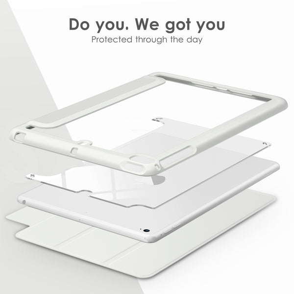 DTTOCASE Slim Clear Case for iPad Mini 4 5 3 2 1 (7.9 inch),TPU Shockproof Frame Cover[Support Auto Sleep/Wake] for iPad Mini 1st 2nd 3rd 4th 5th Generation - Rose Gold