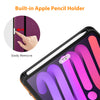 DTTO New iPad Mini 6th Generation Case 8.3 Inch 2021, Premium Leather Business Folio Stand Cover with Built-in Apple Pencil Holder-Auto Wake/Sleep and Multiple Viewing Angles-Black