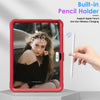 DTTO Case for iPad 10th Generation 10.9 Inch 2022 Release, iPad Case with Kickstand and Built-in Screen Protector, Durable Shockproof Full Body Protective Cover for Apple iPad 10.9 Inch - Black