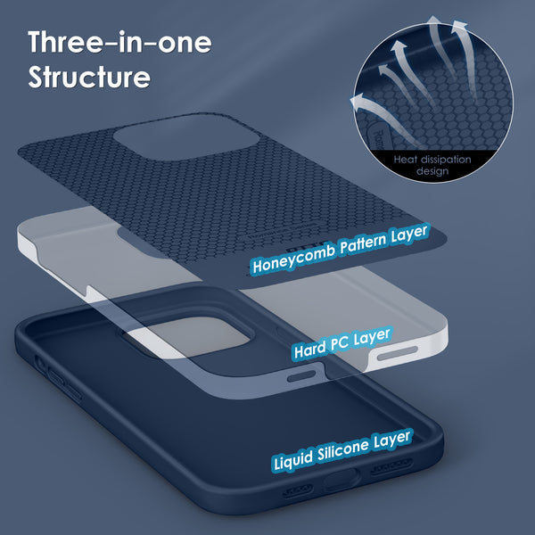 DTTO Compatible with iPhone 14 Pro Max Case, Ultra Slim Soft Premium Liquid Silicone [Military Grade Drop Protection] Full-Body Protective Bumper Phone Case for iPhone 14 Pro Max 6.7"(2022)- Orange