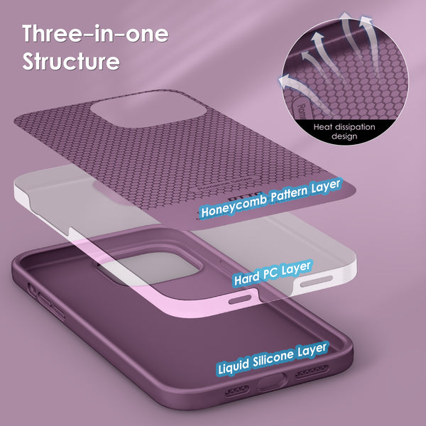 DTTO Compatible with iPhone 14 Pro Max Case, Ultra Slim Soft Premium Liquid Silicone [Military Grade Drop Protection] Full-Body Protective Bumper Phone Case for iPhone 14 Pro Max 6.7"(2022)- Orange