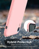 DTTO Compatible with iPhone XR Case, [Romance Series] Silicone Case with Hybrid Protection for iPhone XR 6.1 Inch - Black