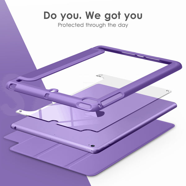 DTTOCASE Slim Clear Case for iPad Mini 4 5 3 2 1 (7.9 inch),TPU Shockproof Frame Cover[Support Auto Sleep/Wake] for iPad Mini 1st 2nd 3rd 4th 5th Generation - Rose Gold