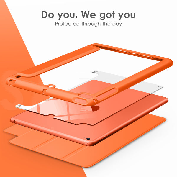 DTTOCASE Slim Clear Case for iPad Mini 4 5 3 2 1 (7.9 inch),TPU Shockproof Frame Cover[Support Auto Sleep/Wake] for iPad Mini 1st 2nd 3rd 4th 5th Generation - Rose Gold