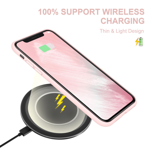 DTTO Compatible with iPhone 11 Case, [Romance Series] Full Covered Silicone Cover [Enhanced Camera and Screen Protection] with Honeycomb Grid Pattern Cushion for iPhone 11 6.1” 2019, Mint Green