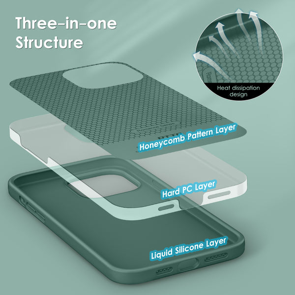 DTTO Compatible with iPhone 14 Pro Max Case, Ultra Slim Soft Premium Liquid Silicone [Military Grade Drop Protection] Full-Body Protective Bumper Phone Case for iPhone 14 Pro Max 6.7"(2022)- Orange