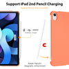 DTTO iPad Air Case 5th / 4th Generation 10.9 Inch, Hard Back, Sparkled and Sheen Front Cover for iPad Air 10.9" 5th / 4th Gen 2022 2020, Support 2nd Gen Pencil, Auto Sleep/Wake - Snow Blue