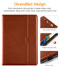 DTTO for Samsung Galaxy Tab A8 10.5 inch Case 2022, Premium Leather Business Folio Stand Cover with Built-in Hand Strap for Samsung Galaxy Tab A8 10.5’’ 2022 Model [SM-X200/X205/X207], Black