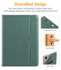 DTTO iPad Pro 12.9 6th / 5th / 4th / 3rd Generation Case 2022/2021/2020/2018, Premium Leather Folio Stand Cover with Built-in Apple Pencil Holder -Auto Wake/Sleep and Multi Viewing Angles,Brown